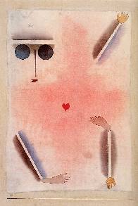 Ayant tête mains pieds et coeur de Paul Klee