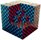 Vasarely rubik cube